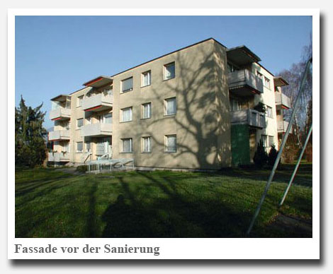 Fassade vor Sanierung