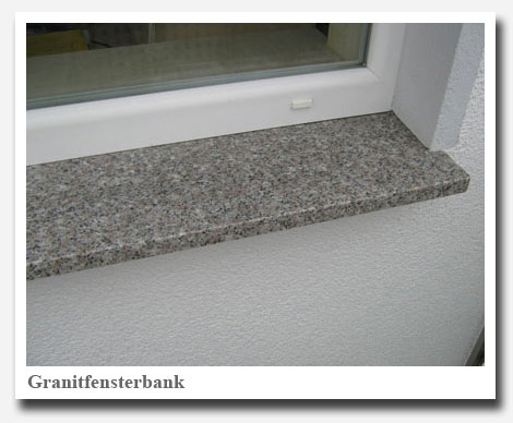 Granitfensterbank